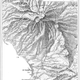Mapa en que se indican las dos zonas principales donde se concentró la destrucción. Wikimedia Commons